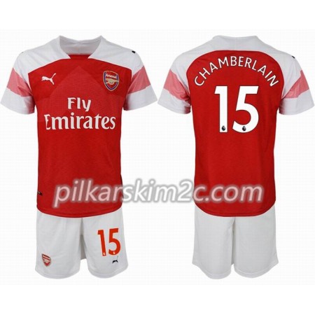 Koszulka Arsenal CHAMBERLAIN 15 Dziecięca Główna 2018-2019 - Koszulki Piłkarskie